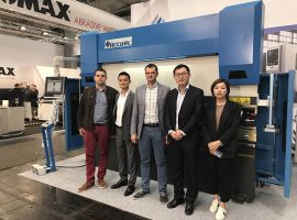 Accurl participated in the Hannover International Machine Tool Exhibition in Germany in 2017