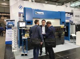 Accurl participated in the Hannover International Machine Tool Exhibition in Germany in 2017 3