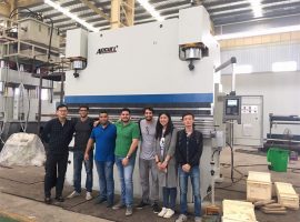 Brazil Customers Visit Factories and Buy Press Brake Machines
